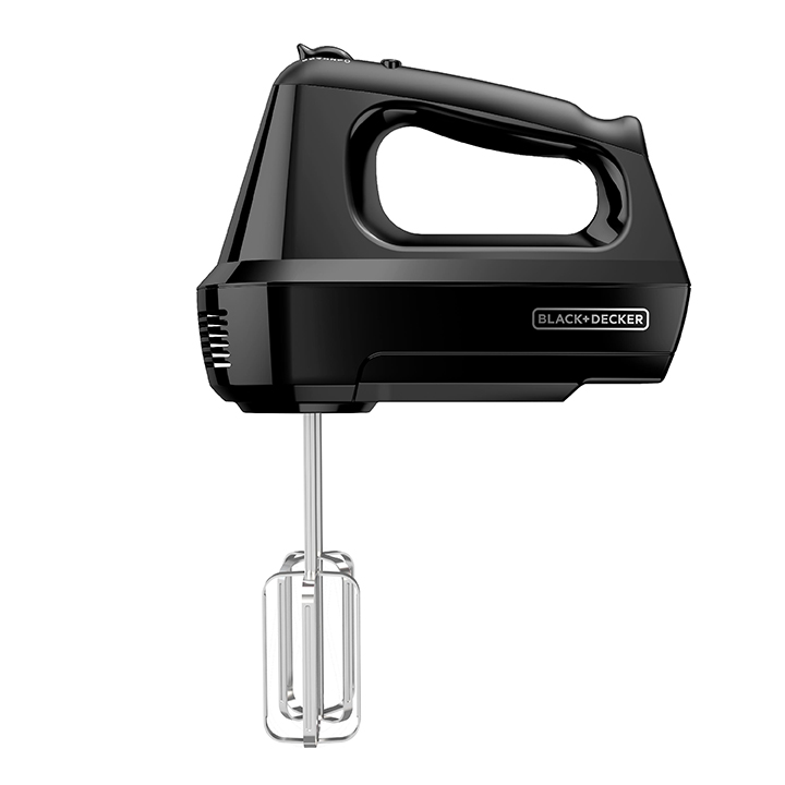 6 Speed Hand Mixer with Turbo Boost Black BLACK DECKER